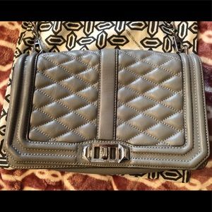 Rebecca Minkoff Love Crossbody Gray